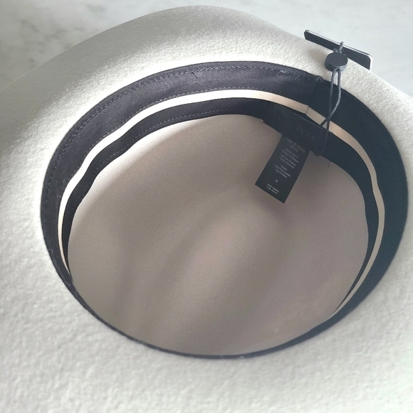 rag & bone Finley Wool Fedora, Size Small, Parchment, NWT - Picture 15 of 16